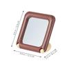 LIFKOME Small Standing Mirror Portable Makeup Mirror with Magnifying Feature Tabletop Vanity Desk view 2