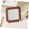 LIFKOME Small Standing Mirror Portable Makeup Mirror with Magnifying Feature Tabletop Vanity Desk view 4