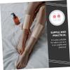 Mikinona 200pcs Hair Removal Tool Depilatory Wax Paper Muslin Strips for Waxing view 2