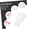 Mikinona 200pcs Hair Removal Tool Depilatory Wax Paper Muslin Strips for Waxing view 4