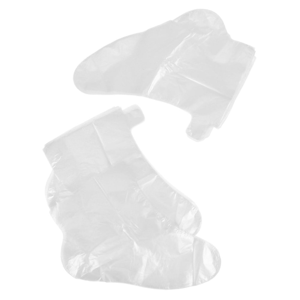 FRCOLOR 100pcs Disposable Foot Socks Moisturizing Pedicure Toe Covers for Women Skin Care Tools