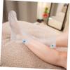 FRCOLOR 100pcs Disposable Foot Socks Moisturizing Pedicure Toe Covers for Women Skin Care Tools view 4