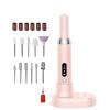 15000RPM Drill Electric File Machine with Drill Bits Drill Machine Set for Acrylic Gels Nails Manicures view 3