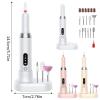 15000RPM Drill Electric File Machine with Drill Bits Drill Machine Set for Acrylic Gels Nails Manicures view 4