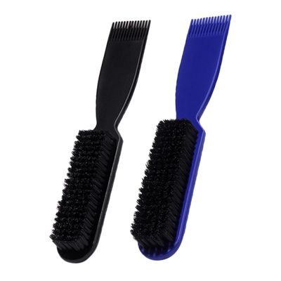 Healeved Men's Beard Styling Kit Retro Design Brush Comb Nylon Bristles Essential for Beard Grooming Dust Removal
