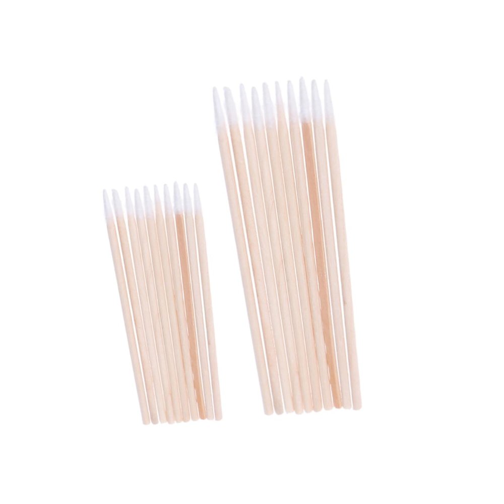 Beavorty 200pcs Cutips for Eyeliner Swab Single Pointed Cotton Buds for Makeup Nail Art Disposables Salon Home