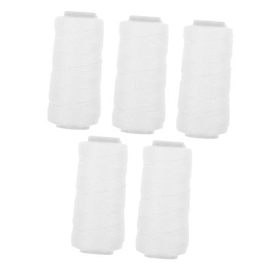 FOYTOKI 5rolls Cotton Thread Facial Puller for Face Hair Removal Hair Thread for Women