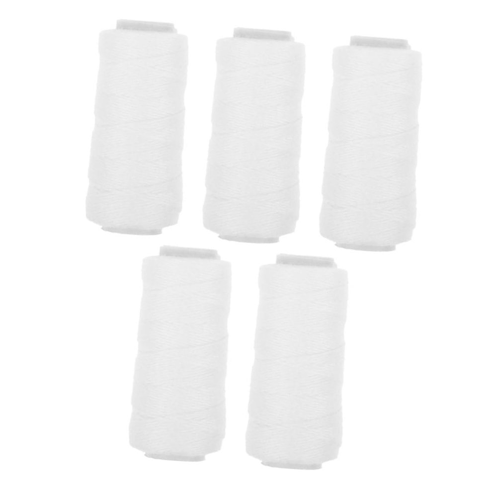 FOYTOKI 5rolls Cotton Thread Facial Puller for Face Hair Removal Hair Thread for Women