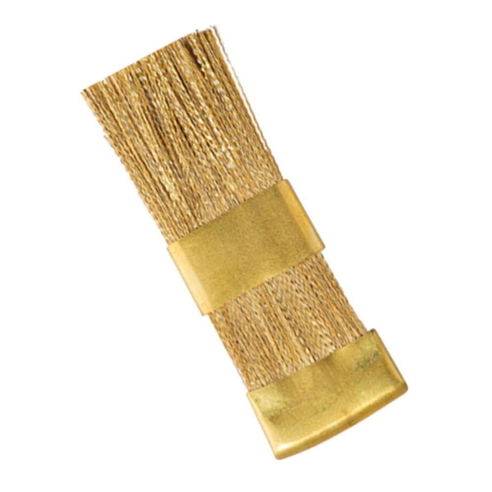Healvian 1pc Nail Drill Cleaning Brush for Professional Nail Art Copper Wire Bristles for Dust Removal Compact Design for Salon Home Use Tools