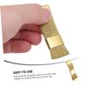 Healvian 1pc Nail Drill Cleaning Brush for Professional Nail Art Copper Wire Bristles for Dust Removal Compact Design for Salon Home Use Tools view 3