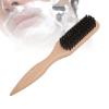 4pcs Barbershop Beard Brush Men Grooming Mustache Brush Ergonomic Wood Handle Efficiently Styles and Organizes Hair with Large Comfortable Handle for All Grooming Needs view 2