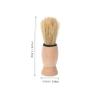 FOYTOKI Men's Hair Brush Shaving Brush for Men's Grooming Barber Shop Accessory Efficient Hair Catcher view 2