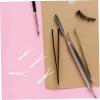 FOMIYES 50pcs Double Paste y Stick Lifter Tool for Natural Makeup Application Fork for Easy Use Lash Separator and Eyeliner Guide view 4