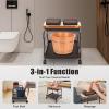 ZBXGJKSY Beauty Salon Nail or Foot Bath Spa, Pedicure Trolley Cart Foldable Boards Portable Trolley with Caster for Foot Rest Pedicure Manicure Funiture Massage Table Salon Supplies view 4