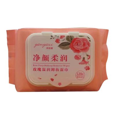 Facial Clarifying Makeup Remover Wipe Moist Towelettes Face Wash Cloth For Facial Cleansing