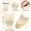 2 Pcs Anti-Slip Eyelash Applicator Tool for Makeup Beginners, Lash Applicator Clip, Portable and Durable Eyelash Applicators for Women, Apply Eyelashes, Daily Makeup, Wedding, Party, Photography view 2