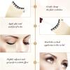 2 Pcs Anti-Slip Eyelash Applicator Tool for Makeup Beginners, Lash Applicator Clip, Portable and Durable Eyelash Applicators for Women, Apply Eyelashes, Daily Makeup, Wedding, Party, Photography view 3