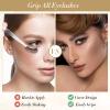 2 Pcs Anti-Slip Eyelash Applicator Tool for Makeup Beginners, Lash Applicator Clip, Portable and Durable Eyelash Applicators for Women, Apply Eyelashes, Daily Makeup, Wedding, Party, Photography view 4