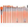 20pcs Makeup Brush Set For Women And Girls Powder Chheek Liner Face Blending Liner Cosmetic Brushes view 1