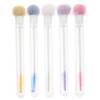 Baluue 5pcs Eyelash Brush with Tube Stylish Eyebrow Mascara Applicator Ergonomic Design for Natural Makeup Portable Brushes for Eye Makeup view 1