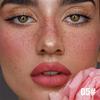 evpct Brownsih Red Peel Off Lip Stain Tints, Liquid Lipstick Lip Stain Long Lasting Waterproof for Women, Non-stick Cup Lipstick Peel Off Highly Pigmented Not Faded Smudge-proof Easy to Apply, 05# view 2