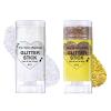 Body Glitter Stick,Mardi Gras Accessories,Sparkling Face Hair Glitter,Mermaid Sequins Chunky Glitter Face Paint,Singer Concert Outfit Festival Rave Accessories for Women and Kids (#1+3) view 1