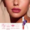 evpct Mauve Red Peel Off Lip Stain Tints, Matte Liquid Lipstick Lip Stain Long Lasting Waterproof for Women, Non-stick Cup Lipstick Peel Off Highly Pigmented Not Faded Smudge-proof Easy to Apply, 02# view 4