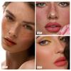 evpct 3Pcs Peel Off Lip Stain Tints, Nude Brown Orange Red Matte Liquid Lipstick Lip Stain Long Lasting Waterproof for Women, Non-sticky Lipstick Peel Off High Pigment No Faded Smudge-proof Lip Stains view 2