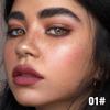 FAFAMOON Peel Off Lip Stain Tints, Deep Mauve Red Matte Liquid Lipstick Lip Stain Peel Off Long Lasting Waterproof for Women, Non-stick Cup Highly Pigmented Not Faded Smudge-proof, 01# Light Pink view 2