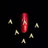 26Pcs 3D Metal Gold A-Z English Letters For Rhinestone Art Decoration Jewelry For Womens view 4