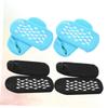 Beatifufu 2pairs Comfortable Moisturizing Socks for Women of Breathable Foot Care Socks Black for Flats and Heels for Wear Spandex Blend view 4