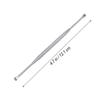 Anneome Stainless Steel Spiral Wax Tool Double Ended for Safe and Wax Removal Care Cleaning Kit Silver view 3