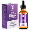 Beard Growth Oil - 5% Concentration Biotin Beard for Men (2 oz) - Natural Mens with Argan Oil, Jojoba Oil and Vitamin, Growth Softener, Moisturizer (Passionate Sunset) view 1