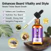 Beard Growth Oil - 5% Concentration Biotin Beard for Men (2 oz) - Natural Mens with Argan Oil, Jojoba Oil and Vitamin, Growth Softener, Moisturizer (Passionate Sunset) view 4