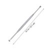 FOYTOKI Stainless Steel Double End Spiral Wax Removal Tool Kit for Care and Cleaning Silver view 4
