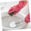 MOLUCKFU 4pcs Brush Replacement Heads for Toilet Accessories Bathroom Cleaning Tools Plastic Brush Refill view 3