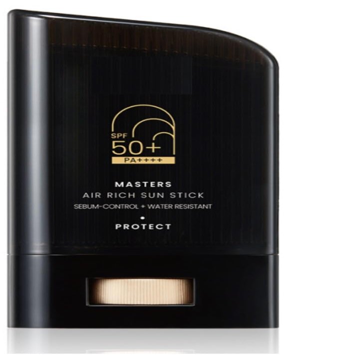 Masters Air Rich Sun Stick SPF50+ PA++++ 22g, Lightweight, Non-Greasy Sun Stick for Face, Water-Resistant, Pack of 1