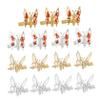Baluue 15pcs Butterfly Hair Clips for Women Girls Metal Hollow Hairpin Elegant Hair Accessories for Parties and Events view 1