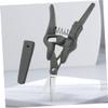 WOONEKY 4pcs Nose Hair Trimmers for Men Eyebrow Trimmer Scissors Stainless Steel Grooming Scissors Kit view 4