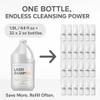ISLA & FONTANE Lash Shampoo Bulk  Pura White 64 fl oz | Gentle Eyelash Shampoo for Extensions | Lash Foam Cleanser | Oil-Free Lash Bath for Home & Salon Use view 3