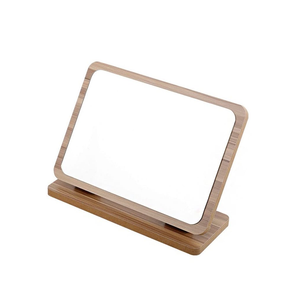 A1DFDFGOQSFG Vanity Mirror 10-inch Desktop Single-Sided Makeup Mirror Home Foldable Desktop Makeup Mirror High-Definition Exquisite Mirror Makeup Mirror
