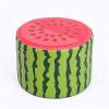 A1DFDFGOQSFG Foot Stool,Beauty Stool Shower Stool Wooden Stool Painting Multi-Function Household Leather Dock Work Bench Cute Small Round(Color:Dragon Fruit) (Watermelon) view 1