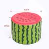 A1DFDFGOQSFG Foot Stool,Beauty Stool Shower Stool Wooden Stool Painting Multi-Function Household Leather Dock Work Bench Cute Small Round(Color:Dragon Fruit) (Watermelon) view 2