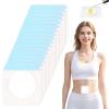 Castor Oil Pack Patches for Belly Button  60 Disposable Organic Cotton Self-Adhesive Pads, Leak-Proof & Breathable, No-Wash Castor Oil Wraps for Navel, Abdomen & Targeted Skin Care view 1
