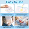 Castor Oil Pack Patches for Belly Button  60 Disposable Organic Cotton Self-Adhesive Pads, Leak-Proof & Breathable, No-Wash Castor Oil Wraps for Navel, Abdomen & Targeted Skin Care view 4