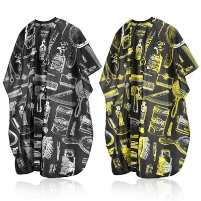 2 Pcs Barber Capes for Men with Adjustable Neckline Size, Profesional Barber Cape, Waterproof and Cleanable Haircut Cape, Hair Cutting Capes for Hairdressing Dyeing Salon Men Women Kids Adult