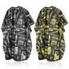2 Pcs Barber Capes for Men with Adjustable Neckline Size, Profesional Barber Cape, Waterproof and Cleanable Haircut Cape, Hair Cutting Capes for Hairdressing Dyeing Salon Men Women Kids Adult view 1