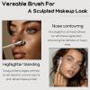 2PCS Angled Concealer Brush, Small Foundation Brush for Under Eye & Precision Face Blending view 4