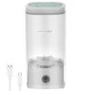 Electric Makeup Brush Cleaner Machine with Drying Function Efficient Brush Cleaner 6500RPM Brush Cleaner Effortless Cosmetic Brush Cleaner for Makeup Brushes(white) view 1