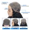 Flwing Wear and Go Glueless Wigs Human Hair Pre Plucked Pre Cut 5x5 HD Lace Closure Wigs 180% Density 100% Raw Human Hair Deep Wave Wet and Wavy Wig (5x5 Glueless Deep Wave Wig, 22 Inch) view 3